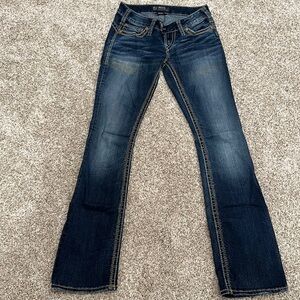 Silver jeans